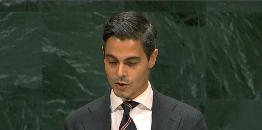 VanJeanneau's tweet photo. Jetten in VN-speech over ICC: “After all, how can you possibly be opposed to prosecuting the very worst crimes?
I believe there can be only one response.
To say: hands off the ICC, and all those other institutions that protect the international legal order.” https://t.co/umQ6q62nTM