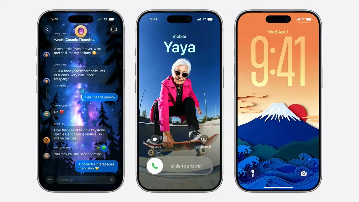 mnh_18's tweet photo. Fun naming detail most people don't know: iOS 27 is named after 2027, not 2026.
Apple's year-based system names each OS after the year most of its features actually get used.
So yes β you're running "next year's" iPhone software already. π
#Apple #iOS27 #AppleNaming #TechTrivia https://t.co/0NkeW8e0x7
