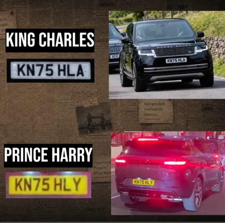 paulamatanovich's tweet photo. I have just received confirmation that the vehicle with license plate KN75HLY belongs to a modern fleet of state/police-supported executive vehicles (often black Range Rovers or similar premium SUVs) tasked solely with transporting members of the royal family under specialized protection. Similar "KN75" series plates—such as KN75 JJV used by Prince William or KN75 HLA used by King Charles and KN75 HLH used during Prince Harry's court appearances. Pictures Credit to Lauren The Insider! @RoyalFamily