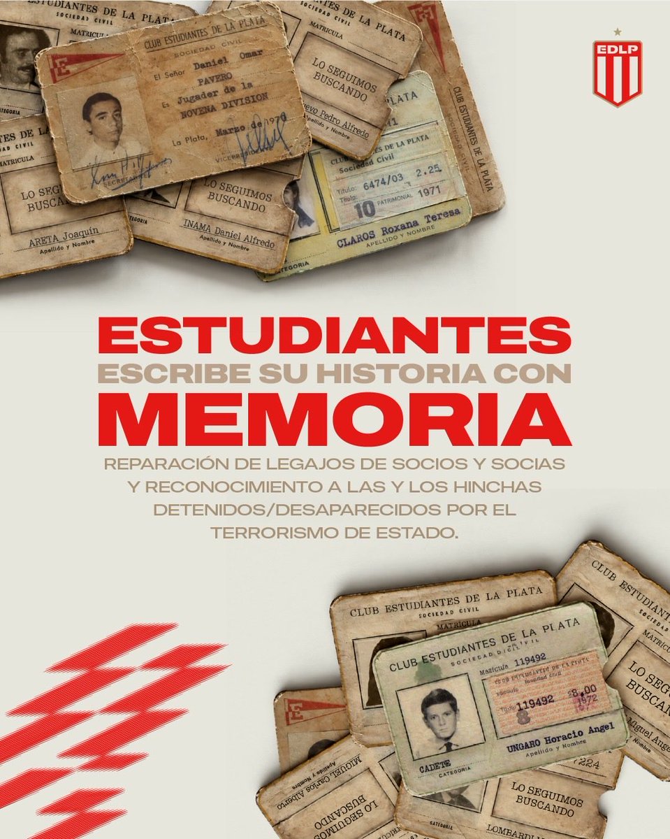 HIJOSLP's tweet photo. Tu testimonio puede ayudarnos a restituir la memoria institucional del Club, fortaleciendo los lazos identitarios que nos constituyen. https://t.co/O9ujTHAhUp