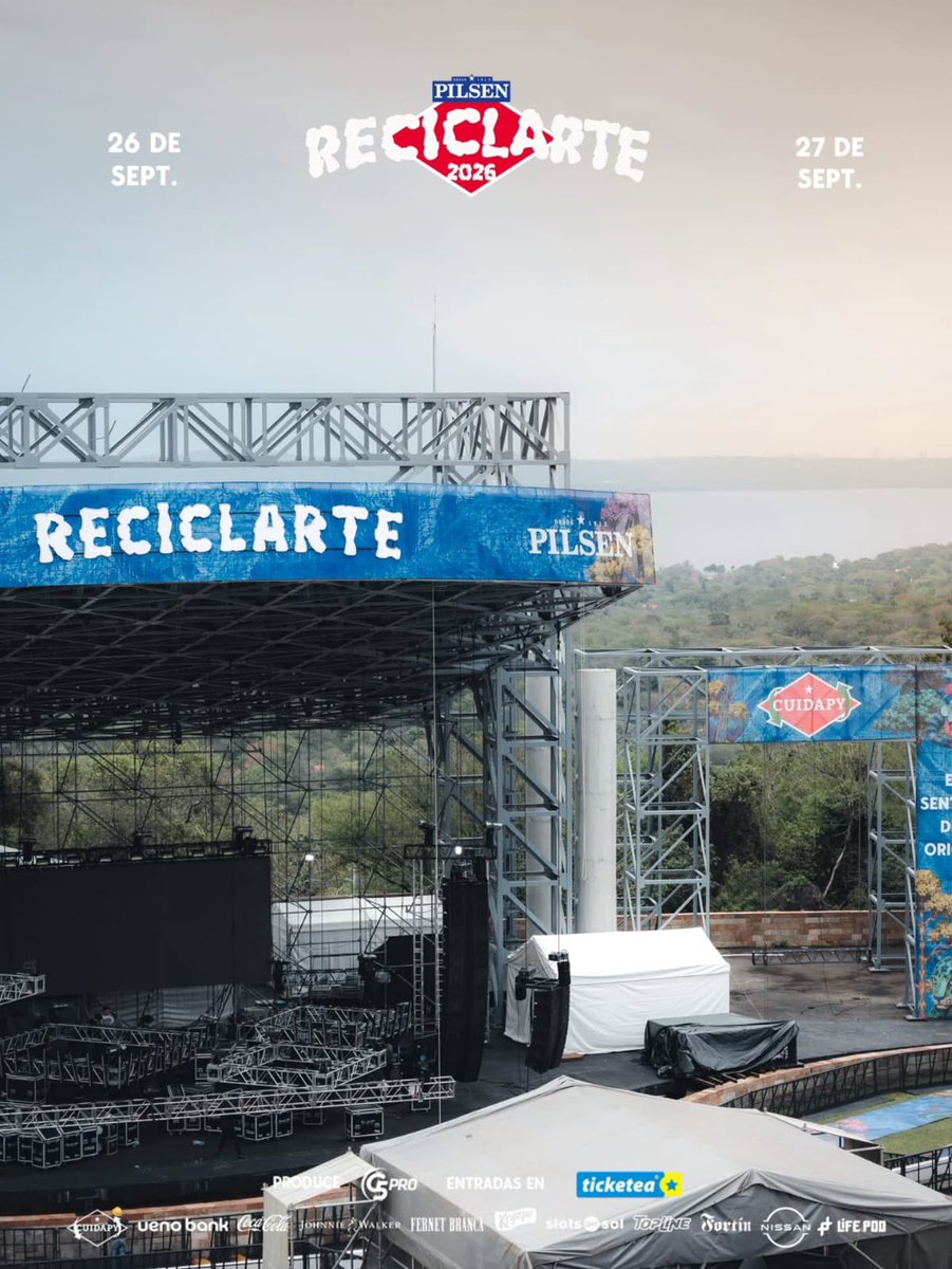 ReciclArtePY's tweet photo. Estamos por estar... ¡Y vamos sin parar! 🤘🏻

¡𝙉𝙊𝙎 𝙑𝙀𝙈𝙊𝙎 𝙀𝙉 𝙀𝙇 𝘼𝙉𝙁𝙄! 🤩😍😮‍💨💥❤️‍🔥🎶🎸

𝙐́𝙡𝙩𝙞𝙢𝙖𝙨 𝙚𝙣𝙩𝙧𝙖𝙙𝙖𝙨 𝙙𝙞𝙨𝙥𝙤𝙣𝙞𝙗𝙡𝙚𝙨 en @ticketeapy https://t.co/muVxFBppgm 🎫 https://t.co/UfvzuN5kOv