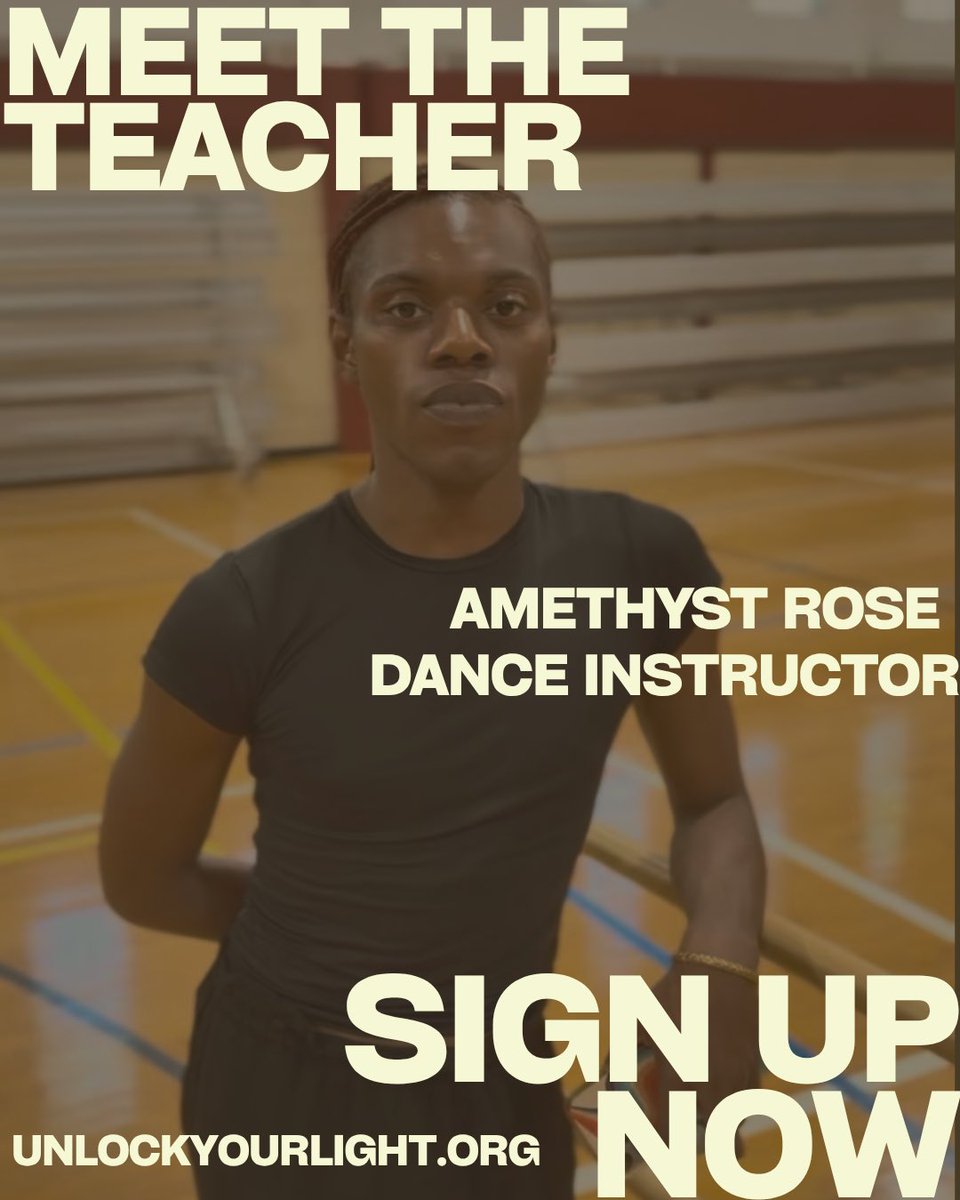 UnlockYourLight's tweet photo. Meet our dance instructor, Amethyst Rose.

Amethyst is a professional dancer with years of experience in several varied dance disciplines. 
You can sign up for Amethyst’s class every Saturday morning from 10a-11:30a at Amundsen Park. Register IN-PERSON ONLY.

#dance #ycloc https://t.co/Sxn8AgB86z