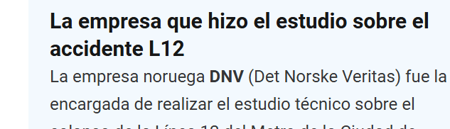 gilbert77751's tweet photo. @LeonardoCurzio No nos sorprende: Cuando se hizo el examen s/ el incidente" de la L12 la Sra. lo suspendió y no se publicaron las omisiones en el mantenimiento que a ella le correspondía. https://t.co/soJdyvNp01