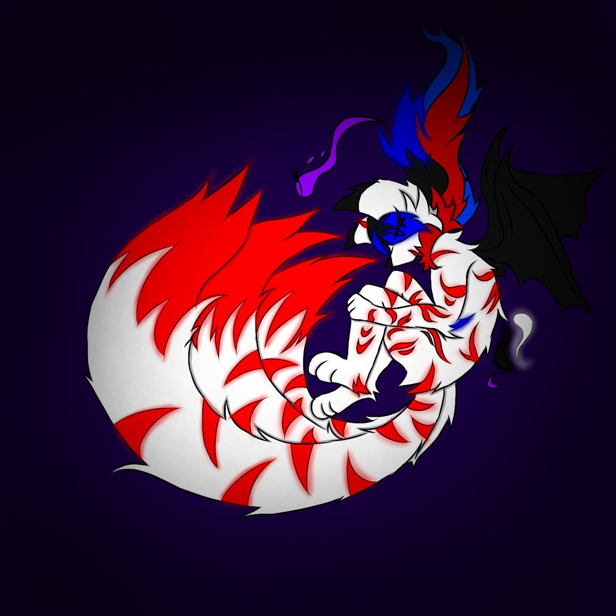 Tigresathemoonw's tweet photo. Dark empty void
@spike2005x
#wolf 
#drawingㅤㅤ 
#void
#characterdesign https://t.co/sEH3SKdXLL
