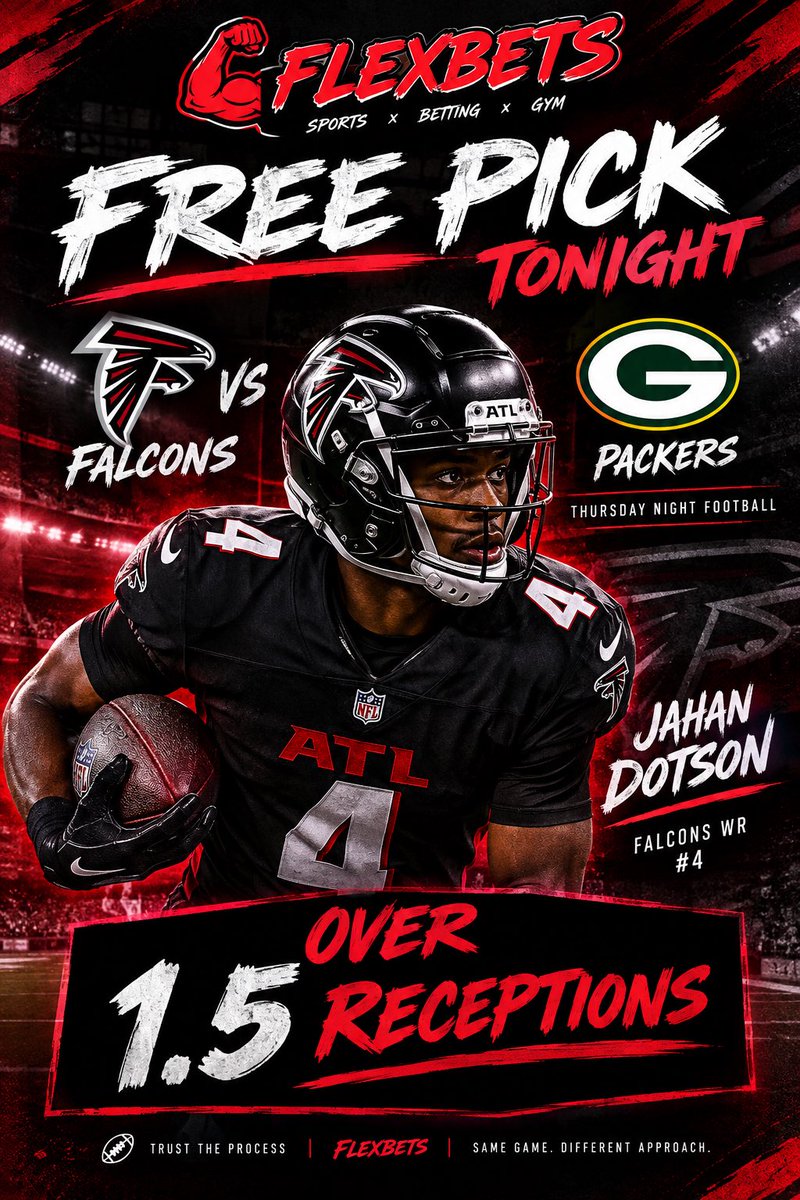 Flex_Bets's tweet photo. FREE PICK TONIGHT!
An upgrade at QB with a WR already receiving 4 targets per game, YES PLEASE!

LINK IN BIO FOR ALL PREMIUM PLAYS https://t.co/UFqpmWlNB4