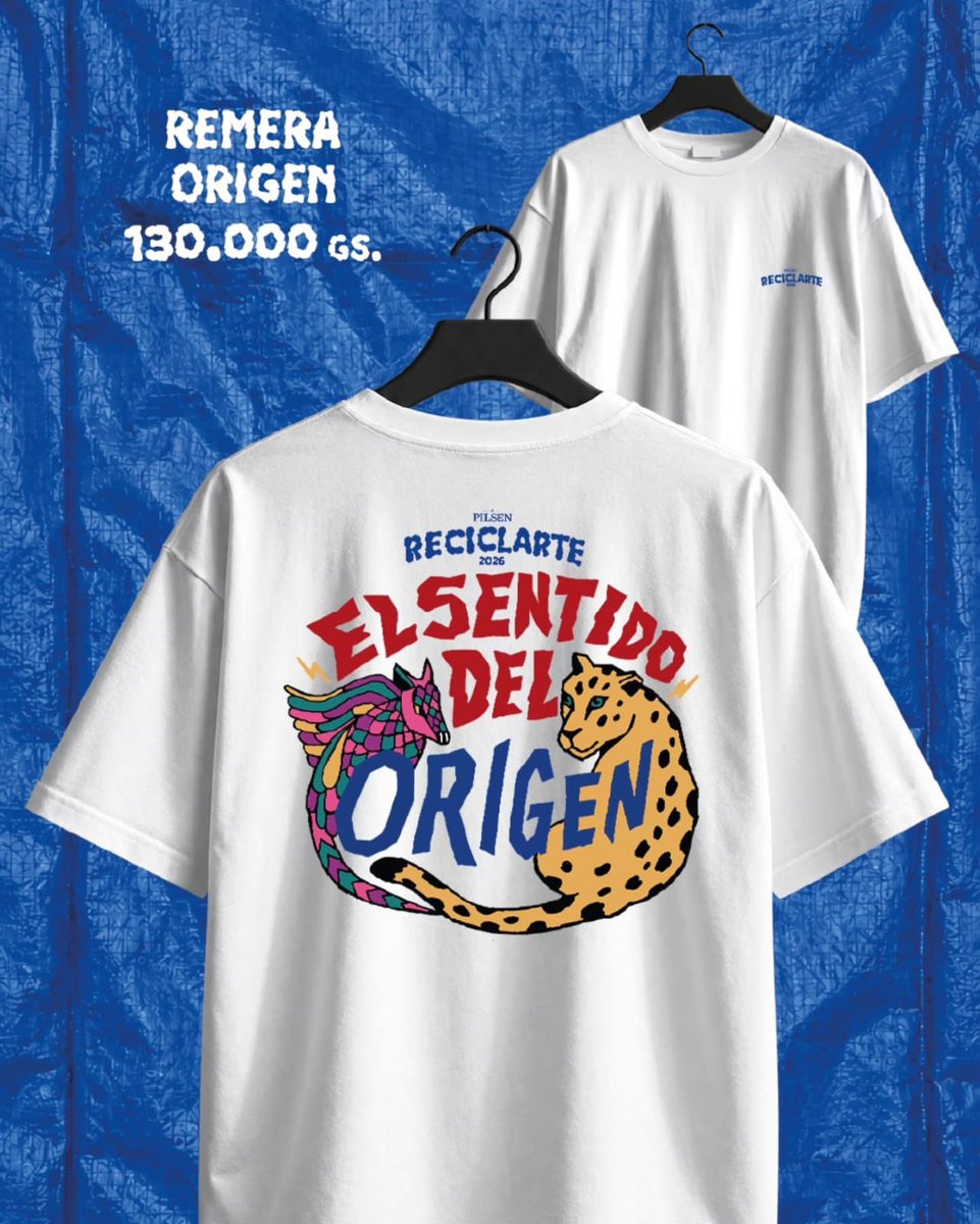 ReciclArtePY's tweet photo. 𝙉𝙐𝙀𝙎𝙏𝙍𝙊 𝙈𝙀𝙍𝘾𝙃 😎

𝙋𝙖𝙣̃𝙤𝙡𝙚𝙩𝙖𝙨 𝙮 𝙧𝙚𝙢𝙚𝙧𝙖𝙨 🔝 para lucirte y estar a tono con el 𝙍𝙚𝙘𝙞 2026 ✨️ te esperan en el puesto de 𝙈𝙚𝙧𝙘𝙝 😌

¡𝙉𝙊𝙎 𝙑𝙀𝙈𝙊𝙎 𝙀𝙉 𝙀𝙇 𝘼𝙉𝙁𝙄! ❤️‍🔥🤘🏻🎸🎶🔊💥 https://t.co/RWmJ1HVV2q