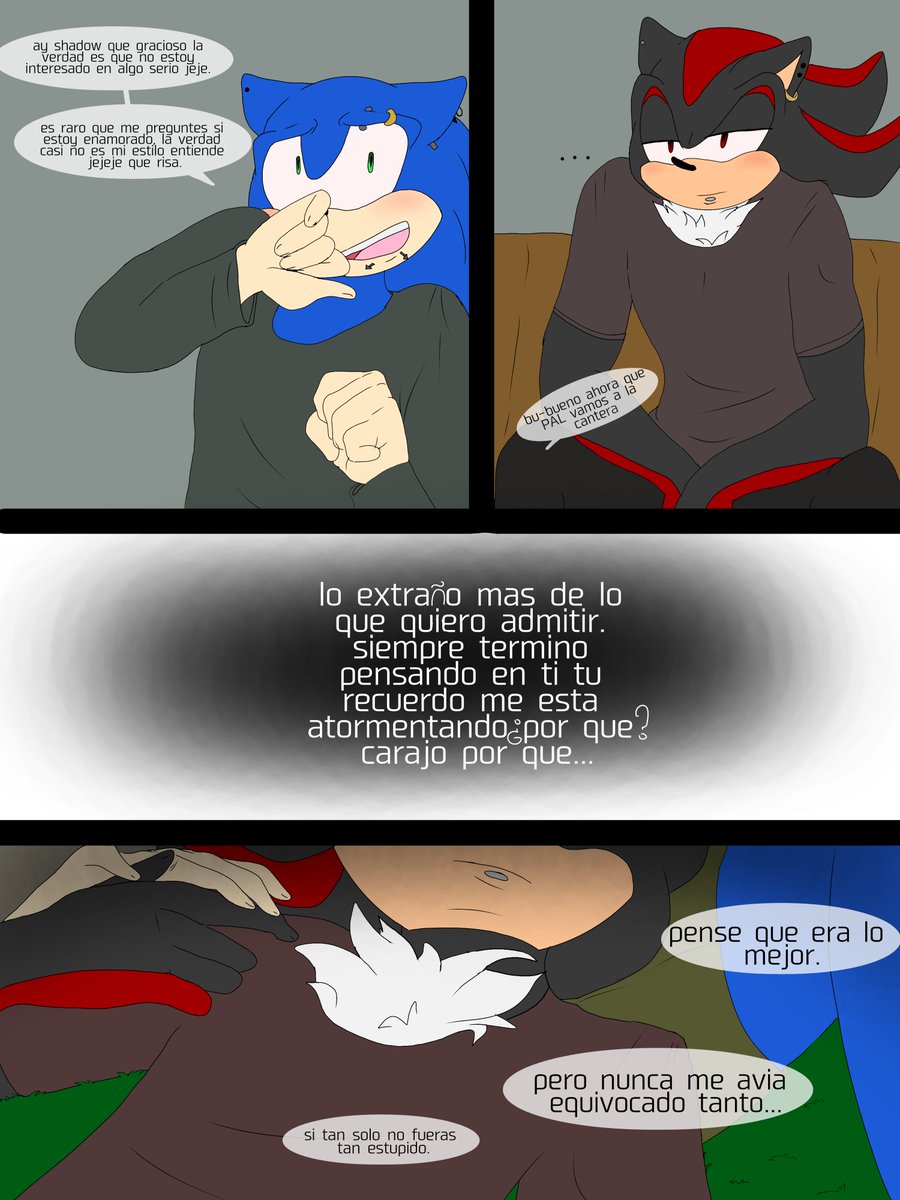 Ququi153938's tweet photo. Hi chicuelos y chicukeas ✨
Parte:4💙❤️...
.
#sonadow #au #shadonic #sonicthehedgehogㅤ #shsdowthehedgehog..... https://t.co/pguMgfLCi2