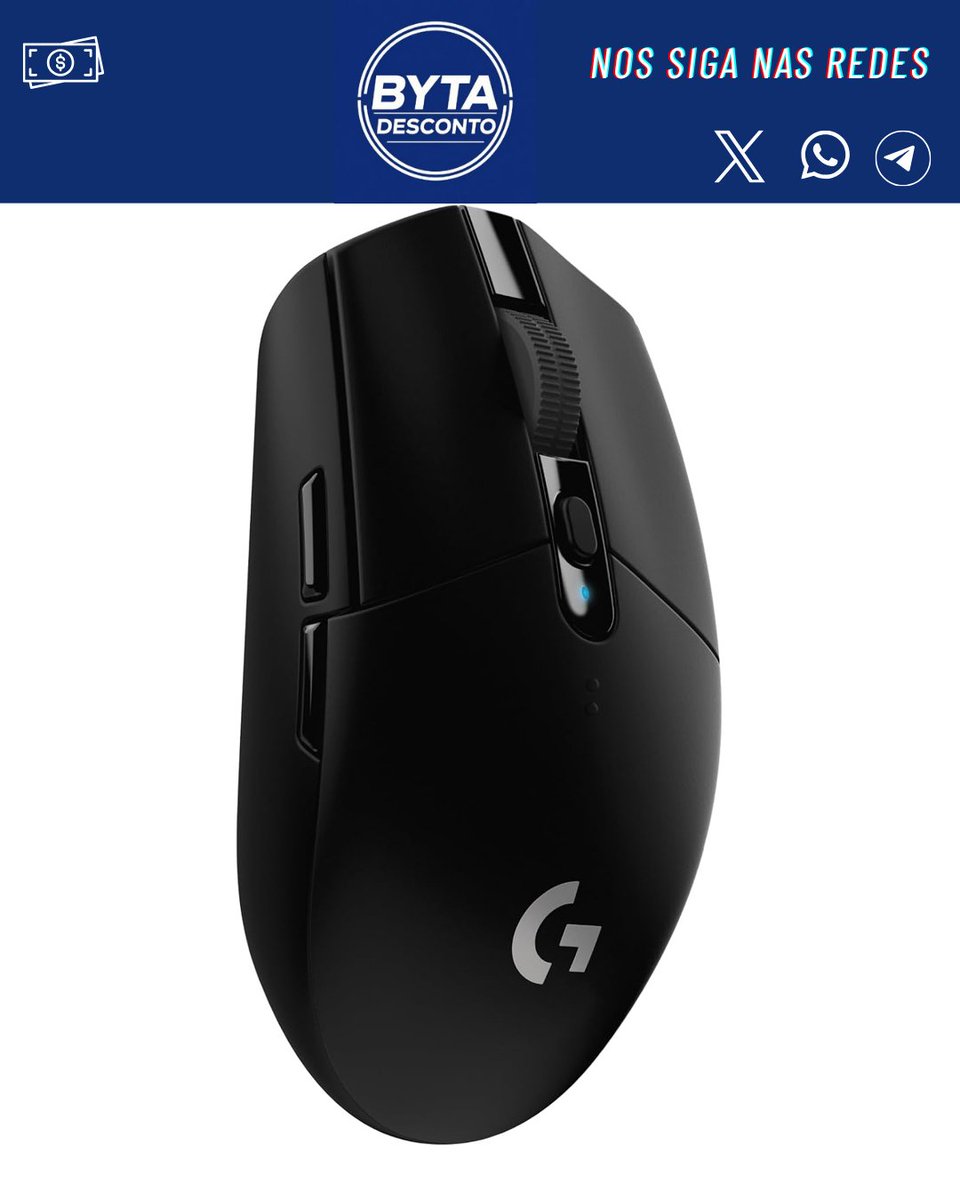 bytedesconto's tweet photo. ⌨️ MONTE SEU SETUP

Mouse Gamer Sem Fio Logitech G305

❌ De: R$ 299,00
✅ Por: R$ 179,00 (40% OFF)

🏪 Loja: Amazon

👉 https://t.co/SM1SJBg4gr

⚡ Preço sujeito a alteração a qualquer momento. https://t.co/T70ViJ28Jw