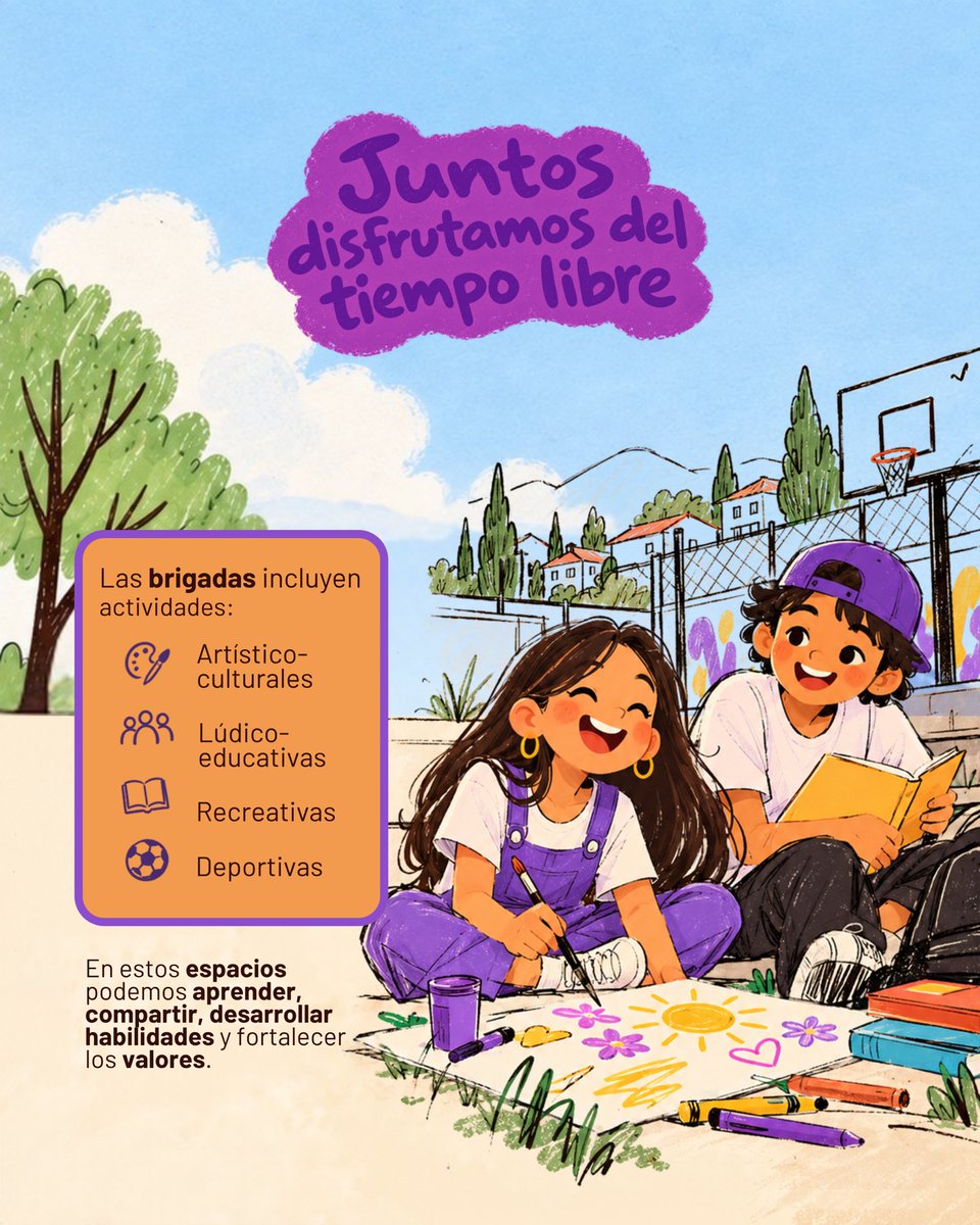 MinGobiernoEc's tweet photo. 🏃🏻‍➡️📖 Queremos que las nuevas generaciones crezcan con estilos de vida saludables y libres de violencia. https://t.co/hcXYUEHEYy