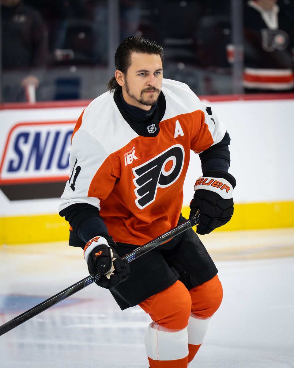 NHLFlyers's tweet photo. We're so back.

📺: @NBCSPhilly+
📻: @975TheFanatic

#BOSvsPHI | #LetsGoFlyers https://t.co/tIK9wjvThE