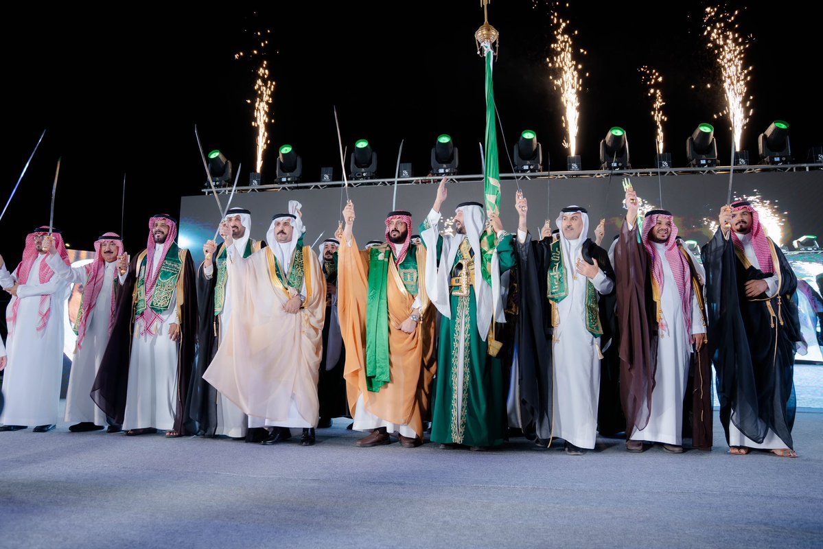 madrakah1432's tweet photo. بحضور ورعاية كريمة من سعادة محافظ الجموم الأستاذ محمد بن ماضي السبيعي، أقامت بلدية مدركة احتفالها باليوم الوطني السعودي تحت شعار «عزّنا بطبعنا» في أجواء وطنية تجسّد مشاعر الولاء والانتماء، وتعكس الاعتزاز بتاريخ الوطن المجيد ومنجزاته العظيمة.

#امانة_العاصمة_المقدسة
#بلدية_مدركة
#اليوم_الوطني_السعودي🇸🇦
#عزنا_بطبعنا_اليوم_الوطني_السعودي_96