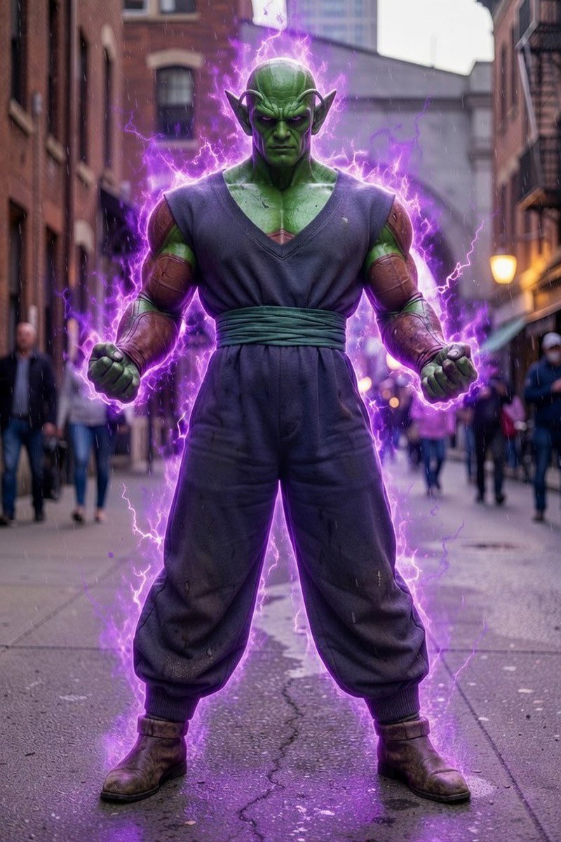 BandAI559312's tweet photo. Piccolo Live-Action, img2img &amp; img2vid derivative. #ai #dragonballz #dbz https://t.co/yWbFkgvtO2