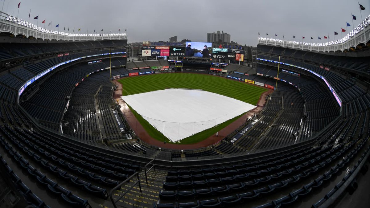 SNYtv's tweet photo. The Yankees have rescheduled Saturday's game vs. the Orioles as the first game of Friday's doubleheader https://t.co/41fDSVI5rU https://t.co/PArWIWCvXo