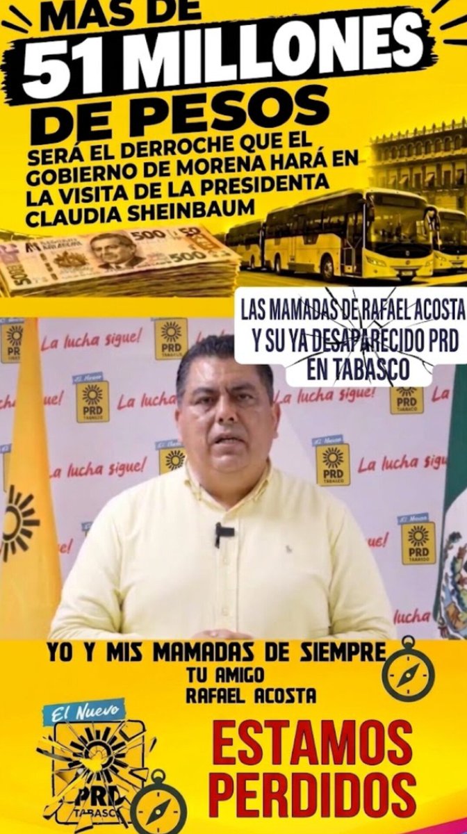 Mejicanoo's tweet photo. @xevtfm ¡Pero como si ya el PRD desaparecio!
Comentan aqui en Ciudad de México https://t.co/ZWk429ejd1