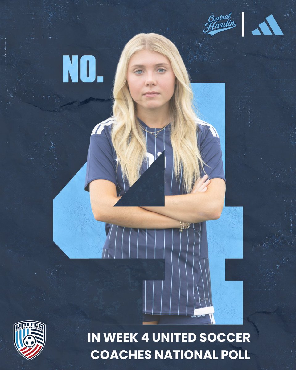 chhsgsoc's tweet photo. The Lady Bruins check in at #4 in the Week 4 @UnitedCoaches National Poll.

Up one spot.

Still working.

Still hungry.

#LadyBruinSoccer https://t.co/BbKPui6a01