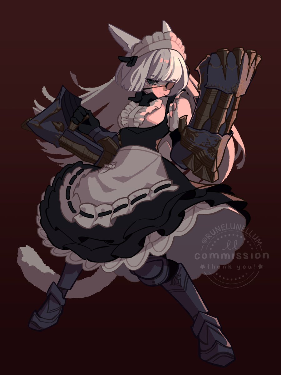 runelunellum's tweet photo. battle maid https://t.co/ZYrO1oFyqy