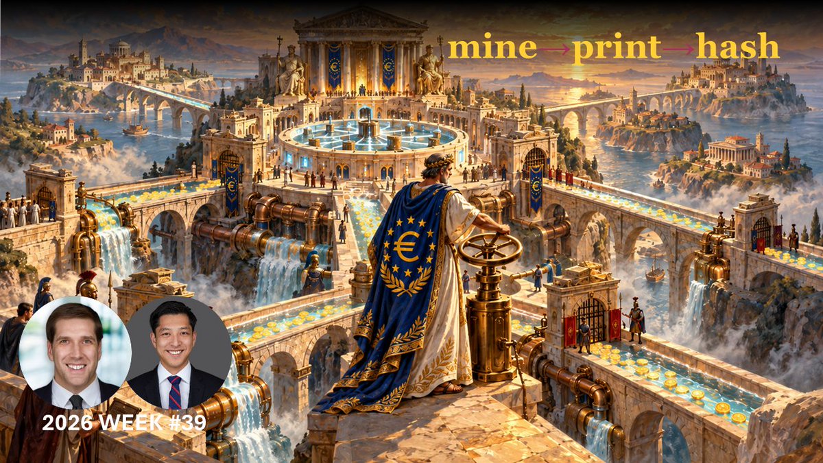 MinePrintHash's tweet photo. Europe is building a new bridge for sovereign debt financing.

Pontes links the Euro system's existing settlement architecture to permissioned tokenized markets. @LeveredUSTs shows how Pontes may turn TARGET balances into new financing capacity for government debt. https://t.co/EiqppC6O7a