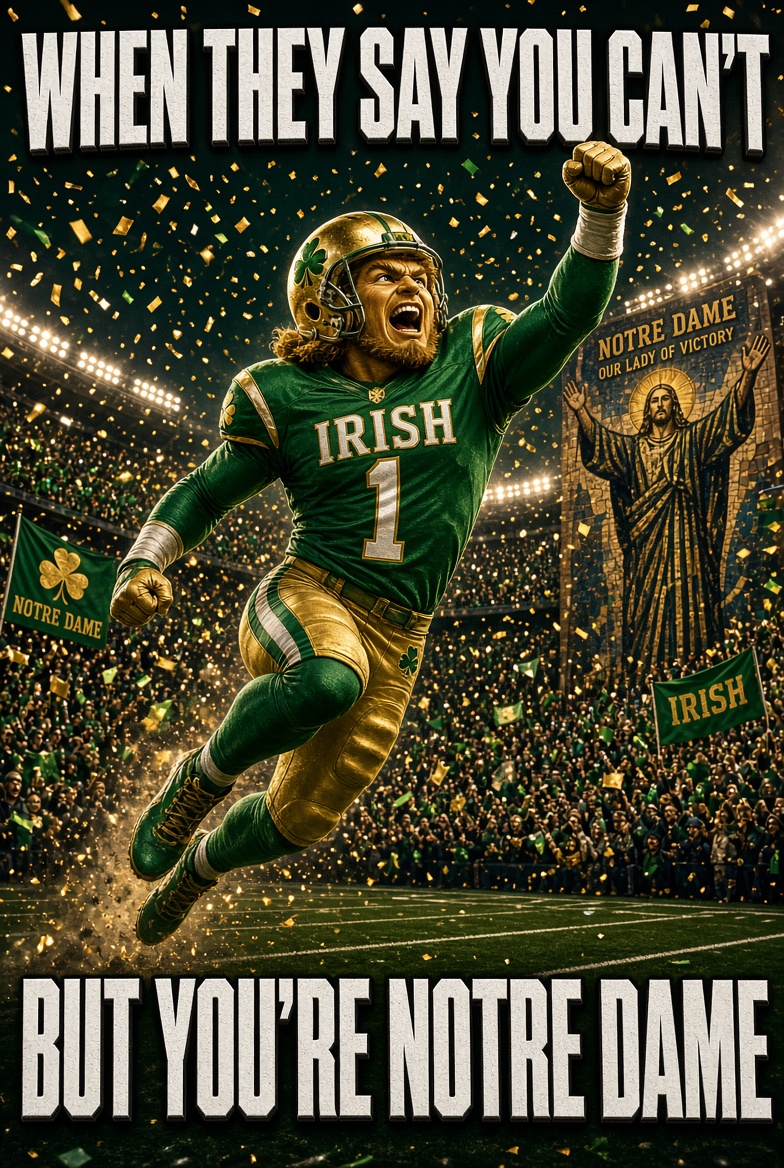 oslerlorraine's tweet photo. #notredame #notredamefootball https://t.co/6DcBSR5Lih