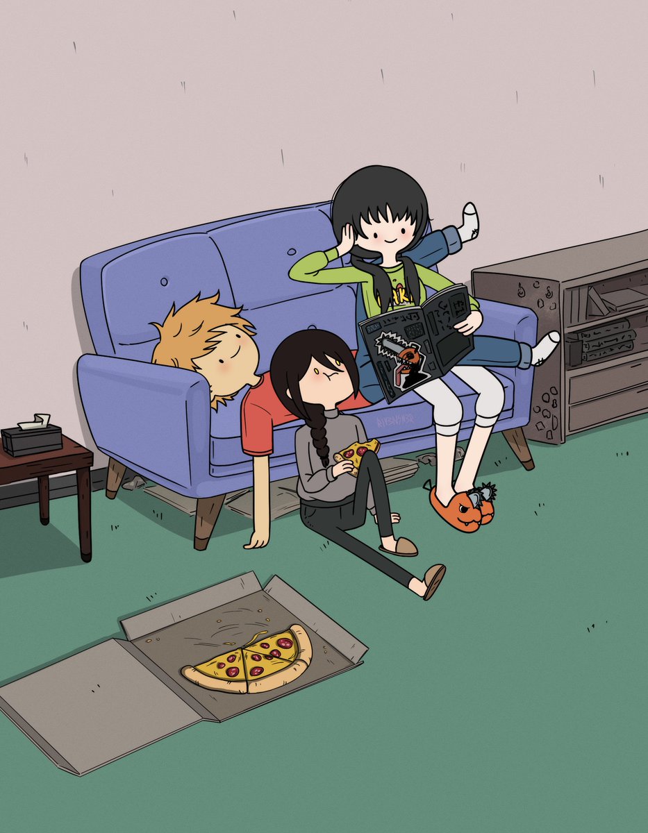 rivensner_art's tweet photo. #asaden #chainsawman #チェンソーマン #adventuretime https://t.co/ggtxaj18ex