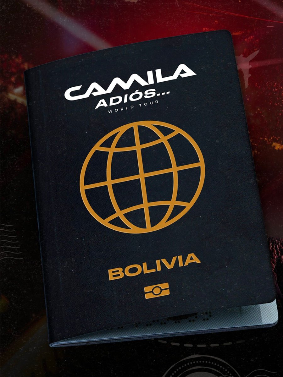 CamilaMX's tweet photo. Bolivia, qué bonito saber que volvemos. 🇧🇴

Hay encuentros que se quedan con nosotros y canciones que siempre nos hacen querer volver. Este 29 de noviembre tenemos una nueva noche para compartirlas con ustedes. ❤️‍🔥

¿Cuál canción tiene un recuerdo especial para ustedes? 🥹

🎟️ Boletos disponibles, enlace en nuestra bio.

#CamilaAdiósWorldTour #20AñosDeCamila