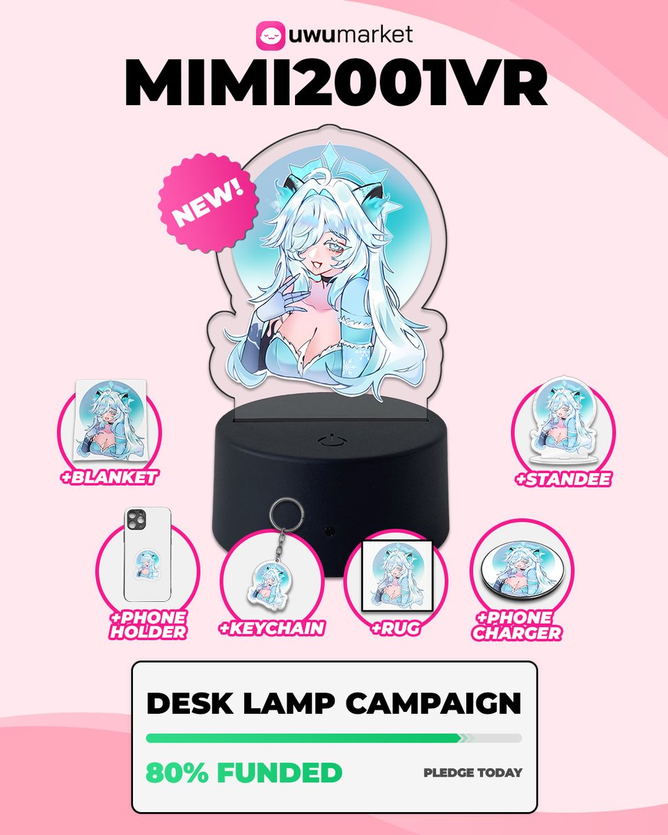 zMimi2001VR's tweet photo. ❄️JESUS CHRIST already 80%  

🌌We just need 20% more, 2 more sales!  

❄️Pledge now for just $2  

🌌Lets make it to 100!!   

❄️https://t.co/kc8oKofj3W

#VTuber #uwumarket https://t.co/ytwBtA84eb