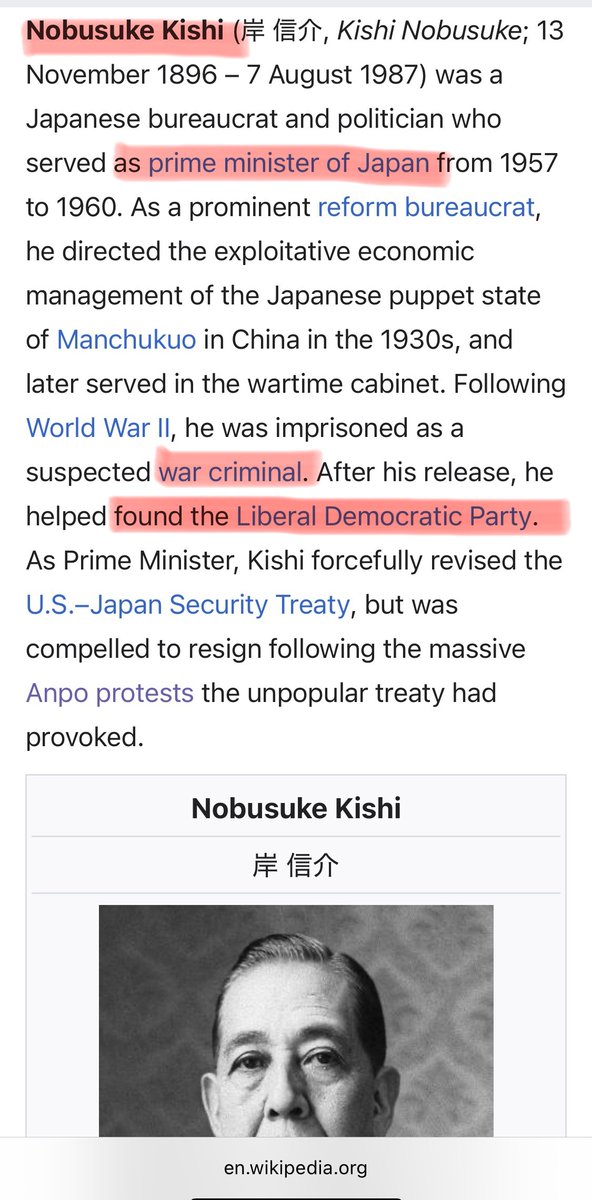 MHunt_2026's tweet photo. @OopsGuess 🇩🇪🇮🇹do not have a hereditary ruling party founded by Class-A war criminals, a shrine honoring war criminals that the chancellor and members of parliament visit, or a  PM who claimed that waging a “defensive war” on foreign territory is justified……

https://t.co/KHiId10WKV https://t.co/unR2uSTzSW