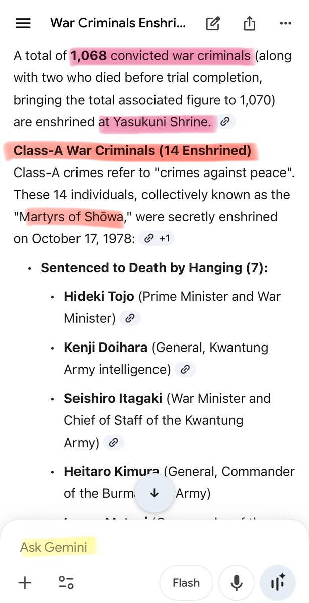MHunt_2026's tweet photo. @OopsGuess 🇩🇪🇮🇹do not have a hereditary ruling party founded by Class-A war criminals, a shrine honoring war criminals that the chancellor and members of parliament visit, or a  PM who claimed that waging a “defensive war” on foreign territory is justified……

https://t.co/KHiId10WKV https://t.co/unR2uSTzSW