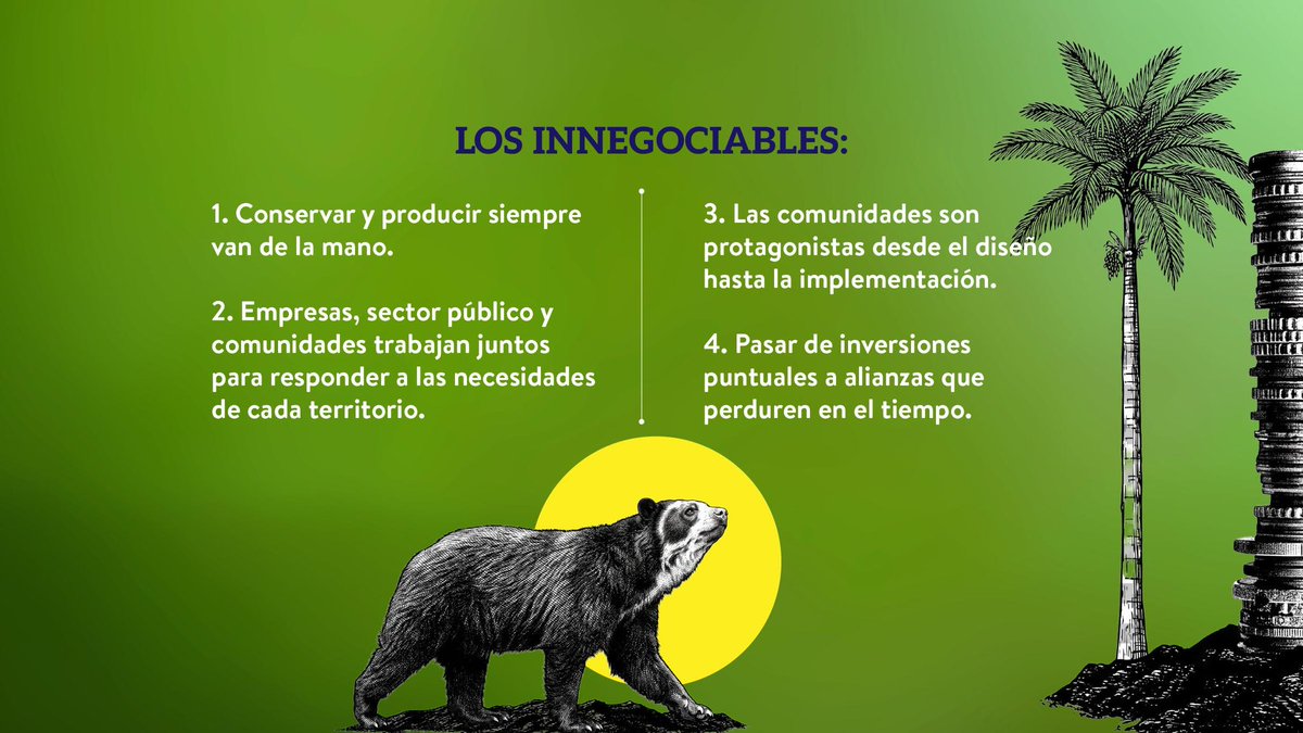 MinAmbienteCo's tweet photo. 🤔 ¿Sabías que, a través de Obras por Impuestos, la inversión empresarial puede impulsar Pagos por Servicios Ambientales (PSA) y Negocios Verdes en los territorios?

Desde el #ABCdelAmbiente, orientamos estas iniciativas según las prioridades de cada región, articulando la conservación con el desarrollo local y las actividades productivas sostenibles.

✅ Para avanzar en este propósito, la Oficina de Negocios Verdes, liderada por @BlondinethCarla, trabaja junto a empresas, entidades territoriales y aliados como @TNC_Colombia, sumando inversión, conocimiento y capacidades para que proteger la naturaleza también abra nuevas oportunidades para las comunidades.