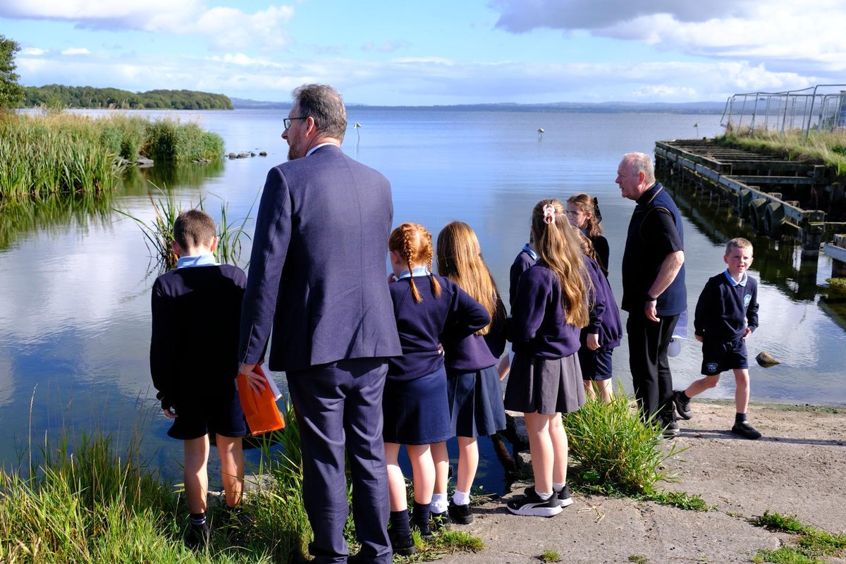 irishchurches's tweet photo. Church Leaders gathered at Lough Neagh during the Season of Creation to witness the pollution crisis, listen to the local community and pray for all who depend on the lough. 

Caring for creation is a shared responsibility.

Read the full article here - https://t.co/CD4akzXHH8

#SeasonOfCreation #LivingWater #LoughNeagh