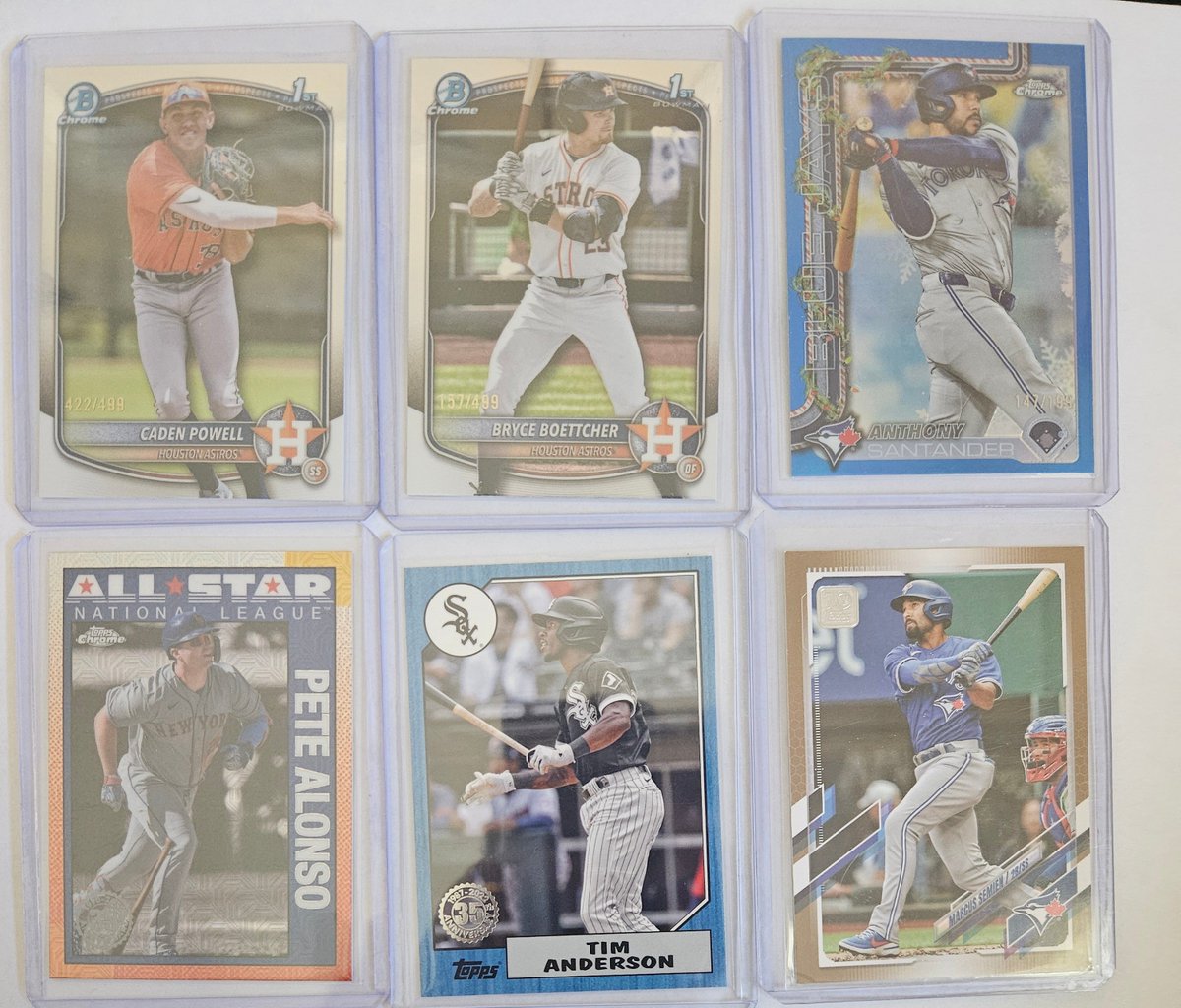 Yanez_cards12's tweet photo. $1 each #THFpro https://t.co/gMzJPPMAxF