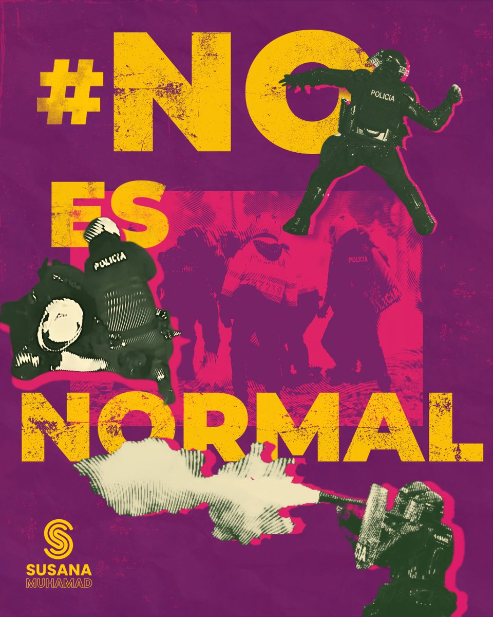susanamuhamad's tweet photo. Los hechos recientes ocurridos en Bogotá no son un caso aislado, el asesinato de Donovan Balanta nos recuerda los multiples casos de violencia policial en la ciudad como lo es el 9 de septiembre de 2019, pero #NoEsNormal La fuerza desmedida no es seguridad. https://t.co/jJMTWuqCV1