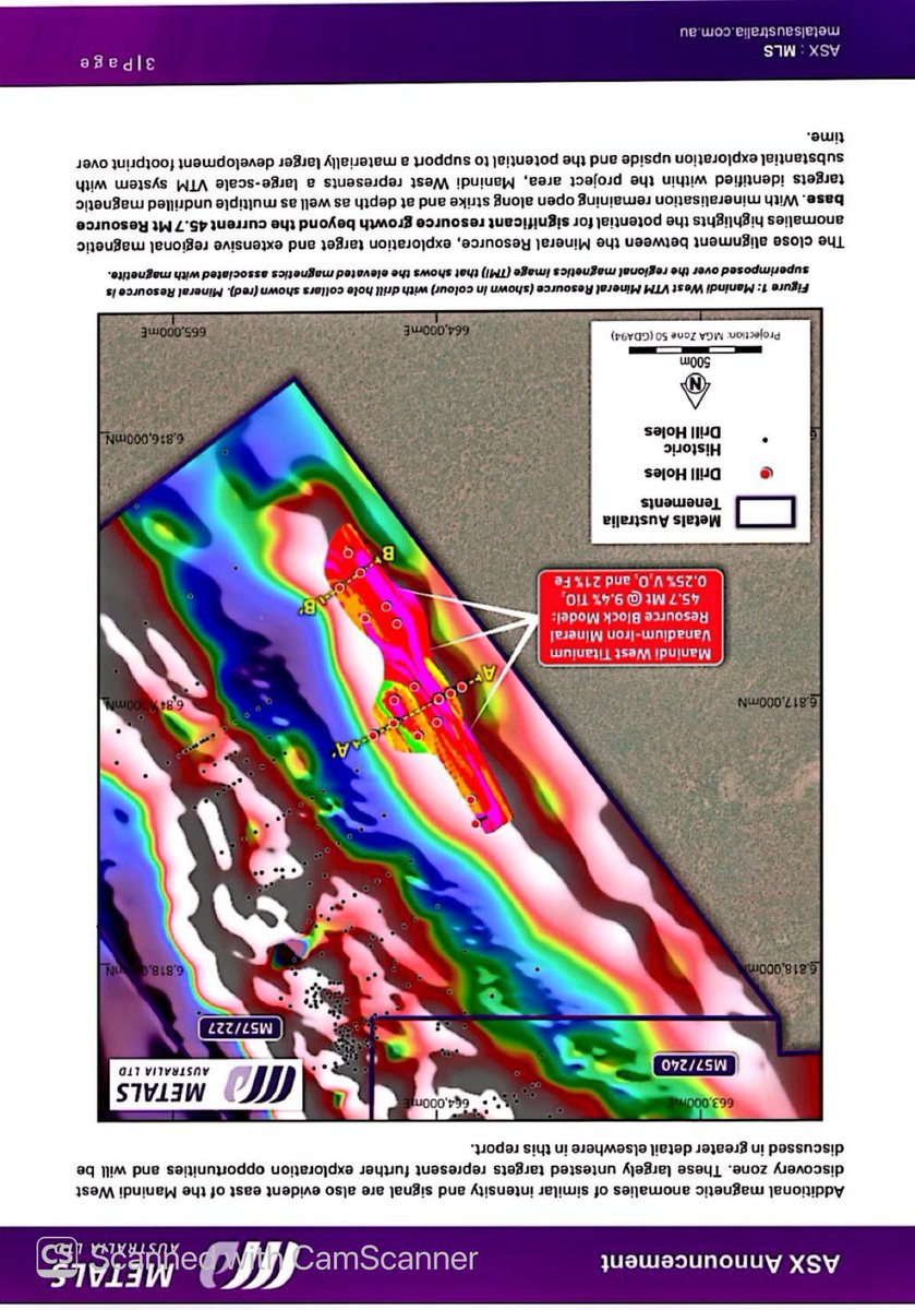 SalvadorMaurice's tweet photo. $MLS
NEW MANINDI WEST VTM MINERAL RESOURCE WITH HIGH-PURITY TO, PRODUCT UPSIDE ADJACENT TO EXISTING #Zn-#Cu-#Ag RESOURCE
Manindi Emerges as a Multi-Commodity Development Hub with #Vanadium-#Titanium-#Magnetite (VTM) and #Zn-#Cu-#Ag Mineral Resources.. https://t.co/0VXFeOLeZV