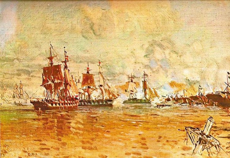yucayo's tweet photo. La fuerza de ocupación que sostiene el bloqueo del puerto declara que no acepta condiciones de la República Oriental del Uruguay y que si la susodicha República osa intentar ejercer soberanía sobre los puertos recrudecerá el bloqueo durante 48 horas.
Al menos alguien habla claro. https://t.co/hABkak87f3
