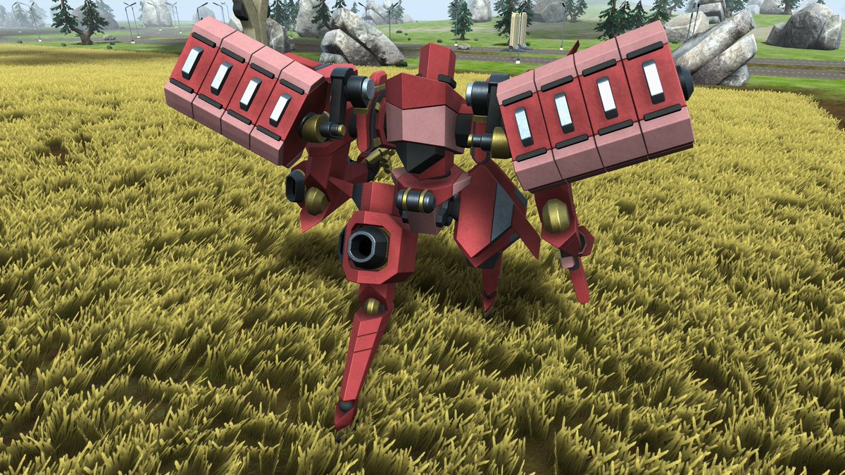 AirborneGames's tweet photo. Since I'm adding lock on targeting I thought it might be a good idea to add a matching weapon. https://t.co/T6pCBexFjA