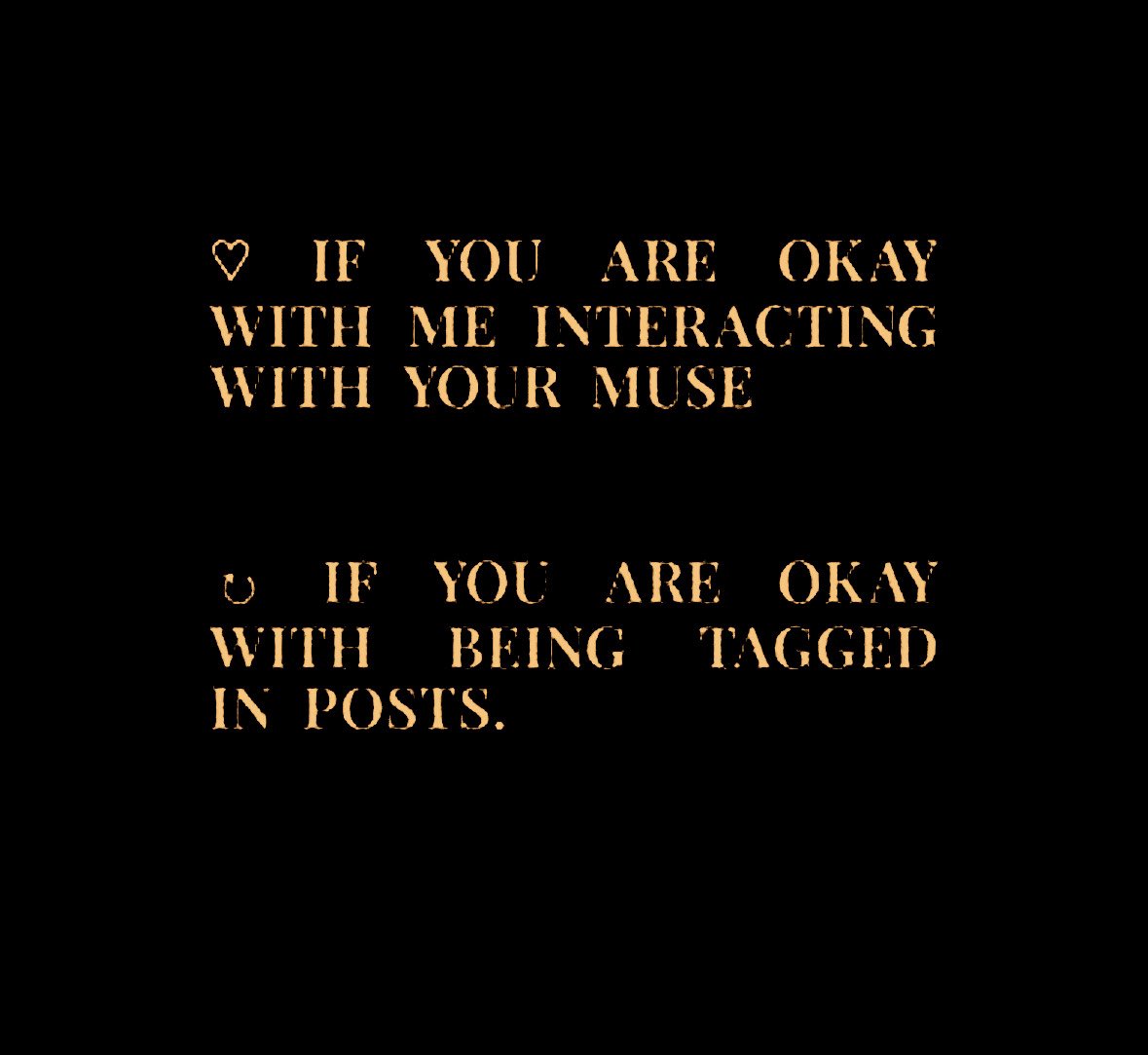 ofhartis's tweet photo. ── ⋆⋅𖤓  𝙥𝙚𝙧𝙢𝙖𝙣𝙚𝙣𝙩  𝙢𝙖𝙞𝙣𝙨  𝙘𝙖𝙡𝙡 .

⋆ duplicates allowed and encouraged, this is just to help me get over being absolutely terrified of y'all. <3 https://t.co/gK2N4StOOJ