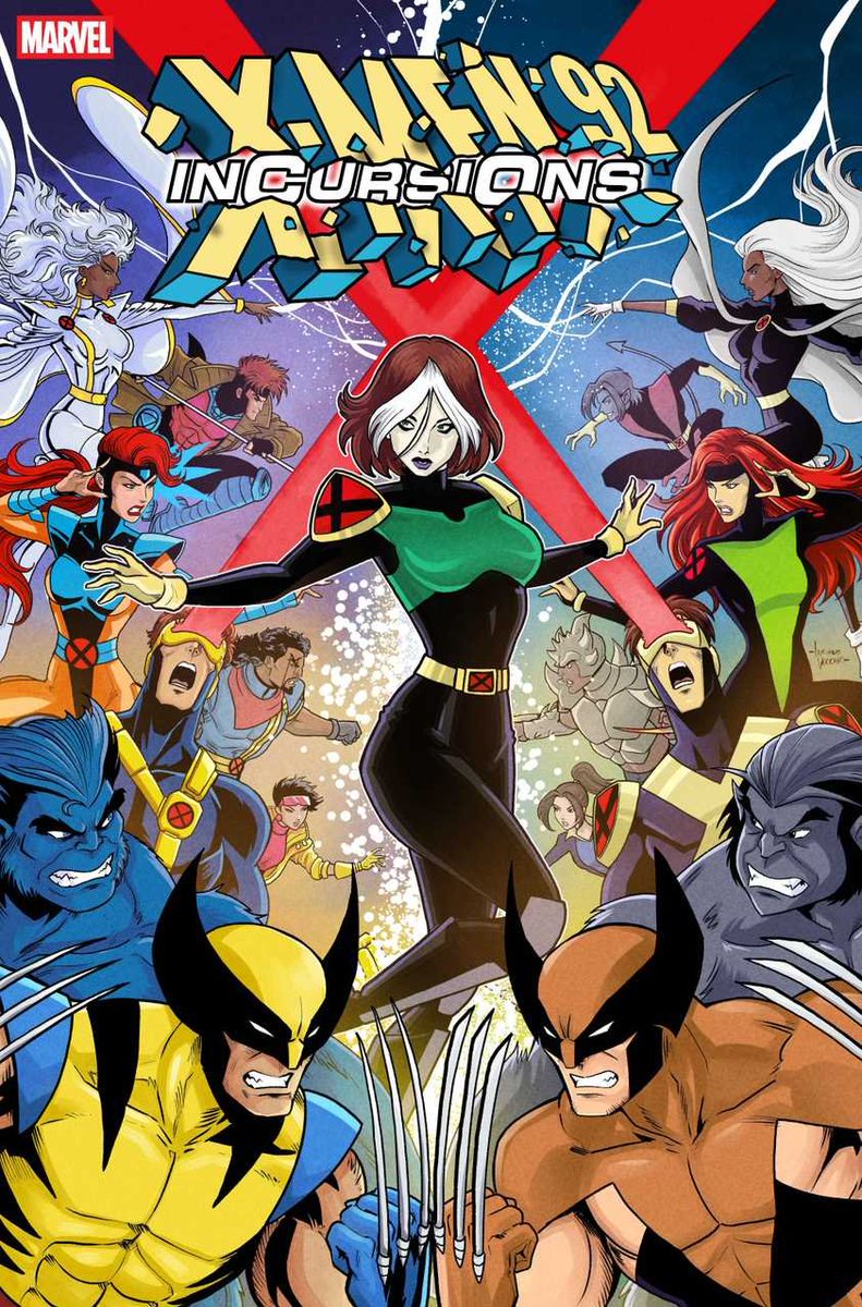 ComplexPop's tweet photo. Marvel is pitting two iconic 'X-MEN' runs against each other in a new comic run called 'X-MEN '92: INCURSIONS.' 🔥

As the MCU begins to introduce incursions (an event where two universes collide, causing the heroes on both planets to fight each other for their own survival and resulting in the destruction of one or both universes) ahead of 'DOOMSDAY,' Marvel will show them occurring in this run that will force the X-Men of the 90's to fight against the younger characters of 'X-MEN: EVOLUTION.'

Which team do y'all think will win this? 👀