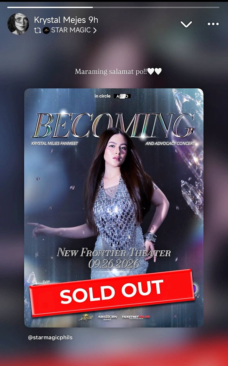 CertKap's tweet photo. Congratulations Krystal Mejes (@krystamejesz), super dasurv mo yan bhie! 🥺❤️💚💙

Admin Two
#BecomingKrystal https://t.co/jqR8JrPO7T