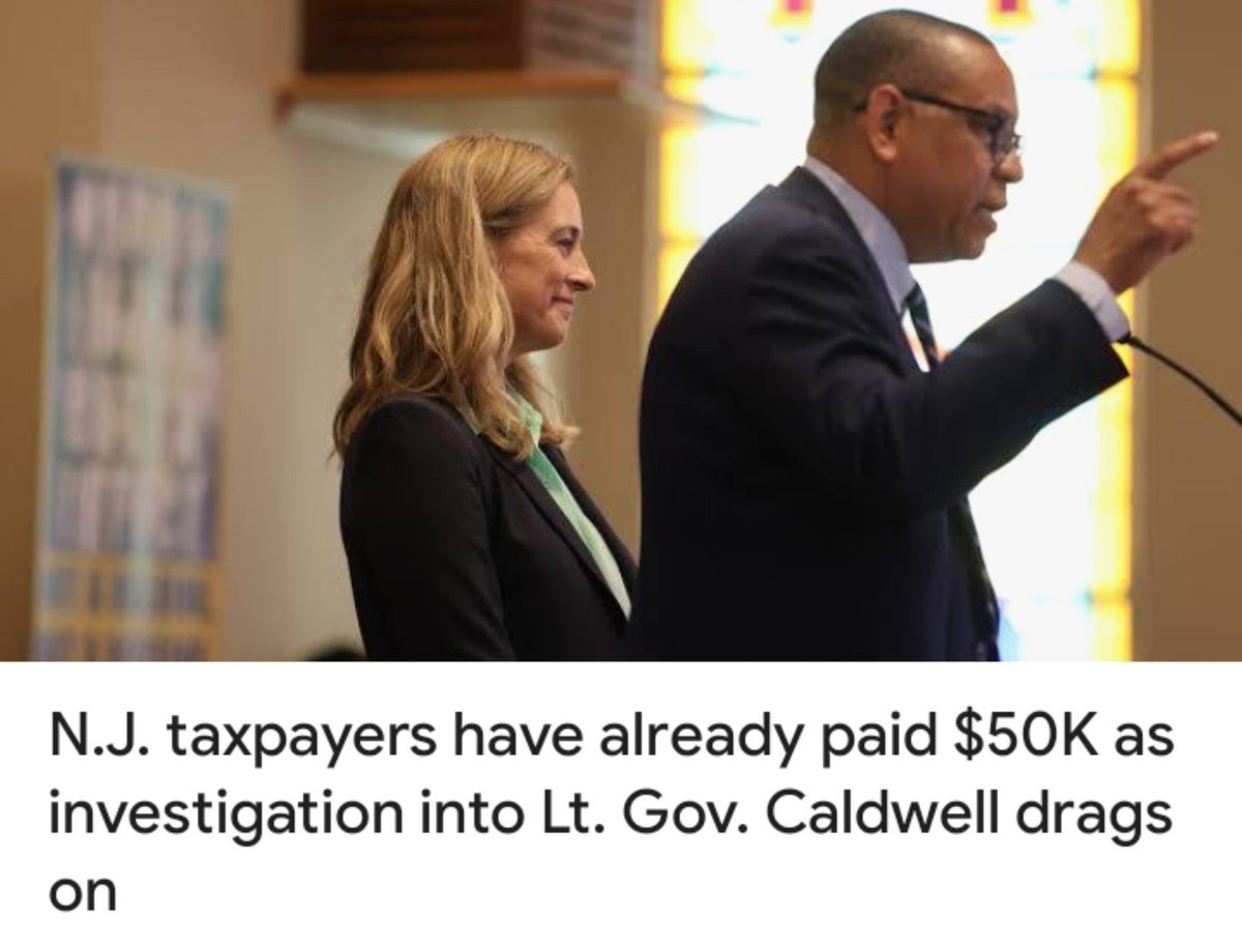 wakeupnj's tweet photo. It has cost you the taxpayer of NJ $49,275 for just one month of approved invoices spanning from May 21 to June 25 into the investigation of Lt Gov Caldwell. Ugh
https://t.co/XxSiMNPmgu https://t.co/0YXfhs97Se