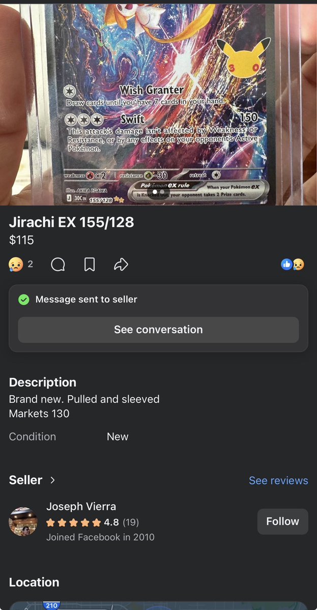 6towersInc's tweet photo. @PokemonTCGIntel I saw these shameless bastards posting on marketplace, plus i call out anyone and don’t sensor 😅 https://t.co/cytGIiZoj6