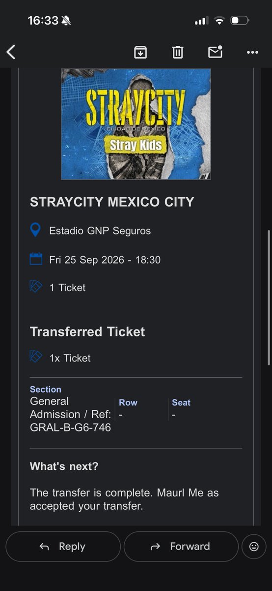 jisungo3o's tweet photo. HOLA POR SI ESTE SEÑOR LES LLEGA A VENDER ESTE BOLETO PARA EL GENERAL B FECHA 25 SEPTIEMBRE, ME ESTAFO ‼️‼️‼️ https://t.co/Fx9xC3ux6U