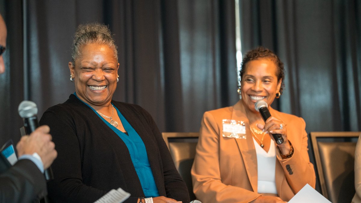 AJACtraining's tweet photo. A lot of smiles today at the Aerospace Future Alliance’s annual Aerospace Summit at the Museum of Flight.

Our Executive Director, Lynn Strickland, joined a panel discussion on the future of workforce development and what it will take to keep WA's aerospace industry strong. https://t.co/ivKAx7RN1G