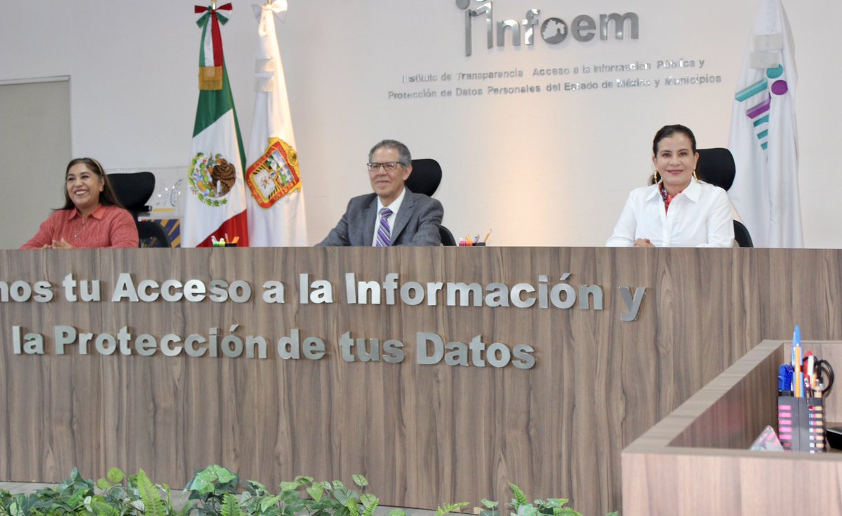 RosarioMejiaAya's tweet photo. 👩🏻‍💻👨🏻‍💻 34ª Sesión Oedinaria del Pleno del #Infoem.👩🏻‍💼 https://t.co/bltXURMhur