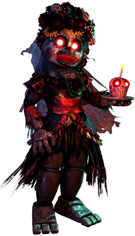 JustJennyBot's tweet photo. So... #partyclown fans...
How do we feel about this variant?

#toychica #circusbaby #fnafar https://t.co/O7xEyNmzgA