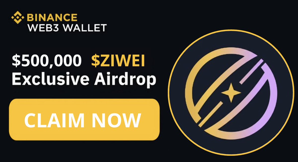 ZiweiDEX's tweet photo. $ZIWEI 空投活动现已开启 🚨   

本次空投总额度仅限 150,000,000 $ZIWEI ⚡️   

请完成以下任务：  

🔶 关注  
🔶 转发并点赞置顶推文 📌 
🔶 留下您的 #BNB 地址 👇 https://t.co/flzz3TDc8C