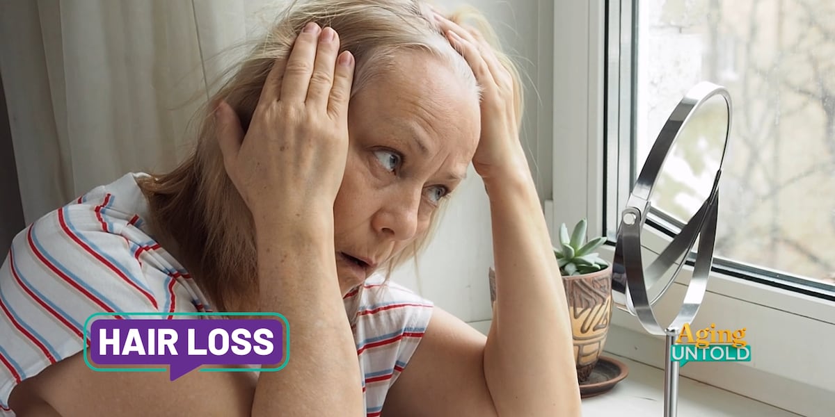 WEAU13News's tweet photo. Today on Aging Untold, the experts reveal some of the causes of hair loss. Learn what to know before you start spending money on quick fixes. Watch through the link in our bio.
#Hairloss #Hair #Family #Aging #SeniorCitizen #Senior #Seniors #AgingUntold https://t.co/k23DGyLNGn