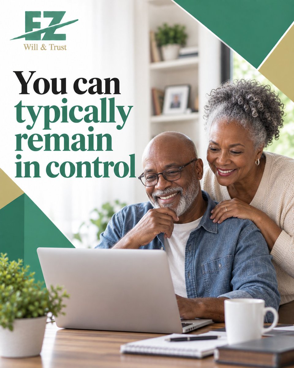 kizar456's tweet photo. A Living Trust is a legal arrangement that can hold and manage assets during your lifetime and provide instructions for how those assets should be managed or distributed later.

Explore the EZ Living Trust option. https://t.co/ZCuBnMdXZj