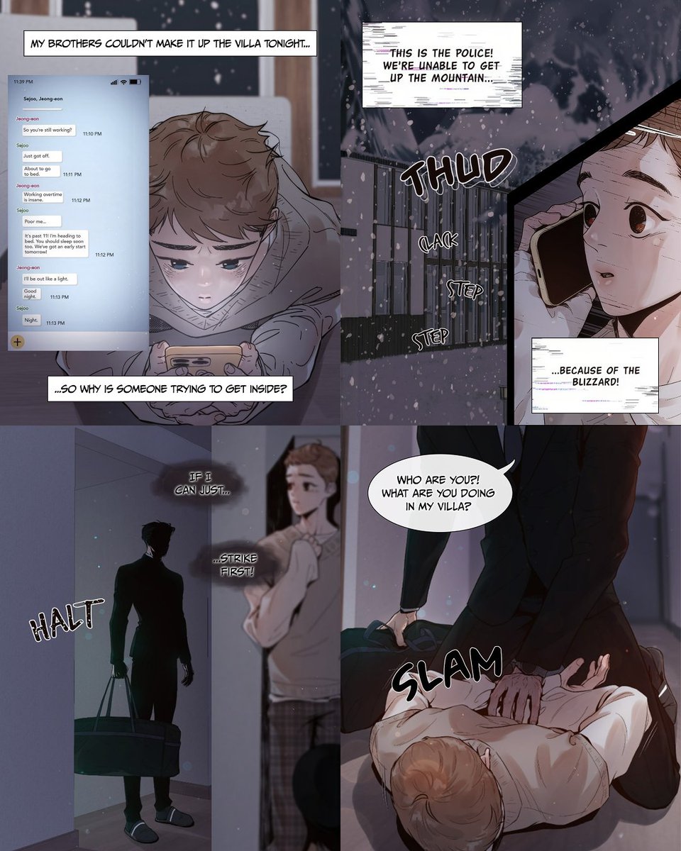 Tappy_toon's tweet photo. An alpha and an omega trapped in mountain villa with no way down. What could possibly go wrong? 😉

Read <Diopter> now available on Tappytoon.
➡️ https://t.co/7STCOqRdor

#Tappytoon #Diopter #BLManhwa https://t.co/fKrNXa3yFZ