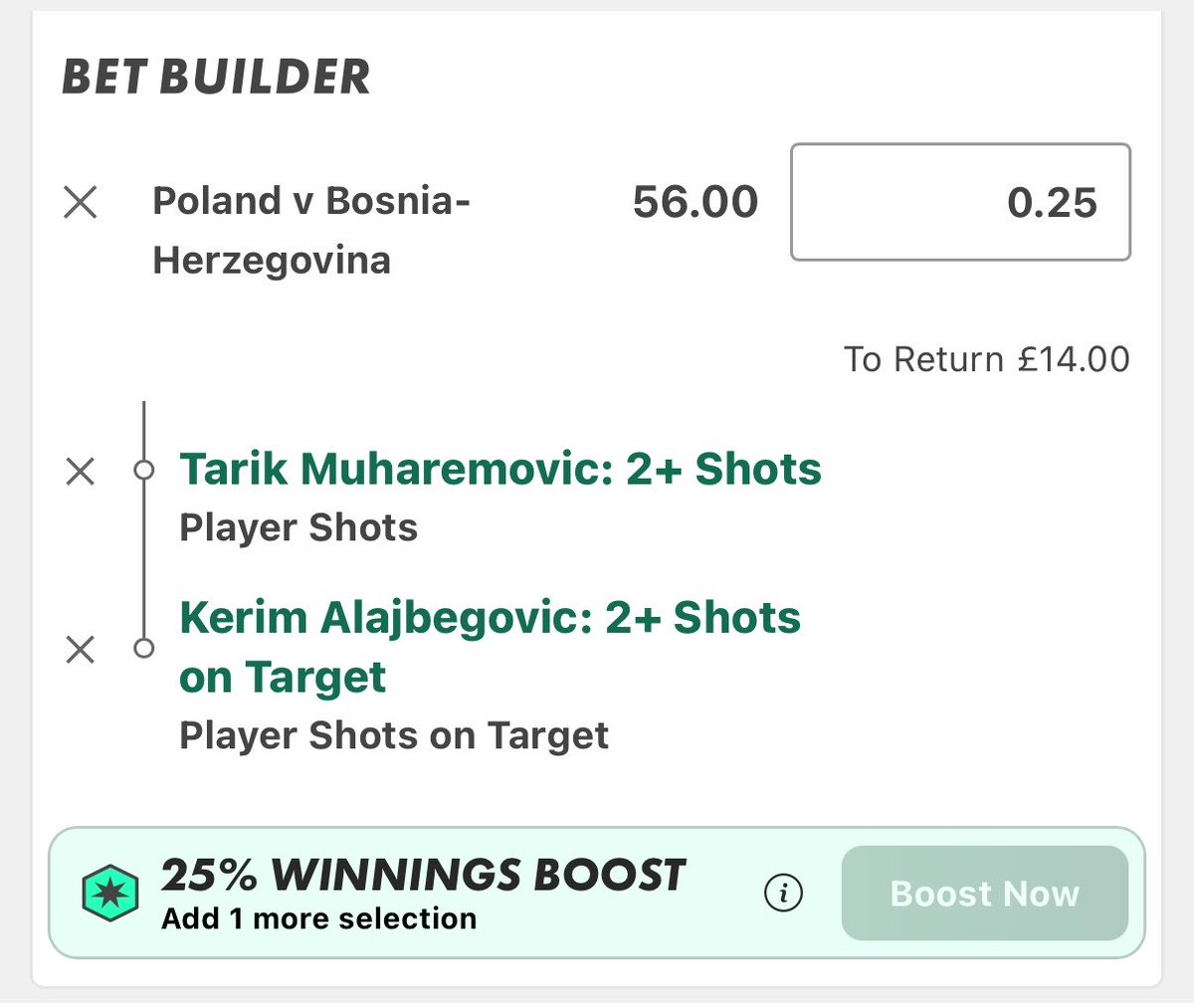 CalledItCarl's tweet photo. Muharemovic has 7 shots across his last 3 Leeds games and a goal 

Alajbegovic has 4 SOT across his last 3 games and a goal 

Both will be full of confidence and eager to impress for country this time 🎯 

Also taken 2,1 and 1.2 both at 0.25u https://t.co/Cq5fb9rsW1