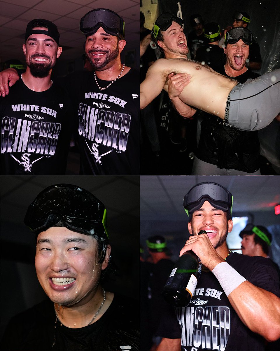 And you say Chi City! Chi City! Chi City!

The @​WhiteSox are BACK in the #Postseason! 
 [📷](https://pbs.twimg.com/media/HTBGRqRWYAEwazN.jpg) https://pbs.twimg