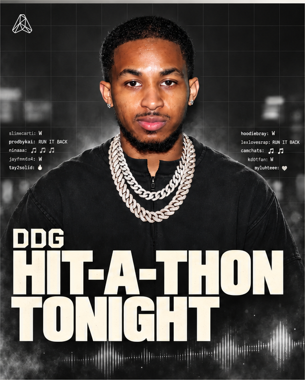PrysmMusic's tweet photo. DDG HIT-A-THON (ALBUM) 

FEATURES: 
LIL YACHTY
42 DUGG 
IAN 
BENDADONNN 
REAL BOSTON RICHEY 

&amp; MORE

MIDNIGHT https://t.co/tMf4y5GeYV